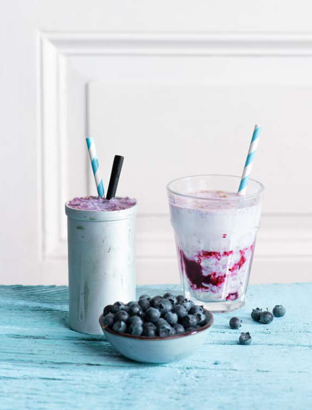 Bio Blueberry Milkshake von Barnhouse 