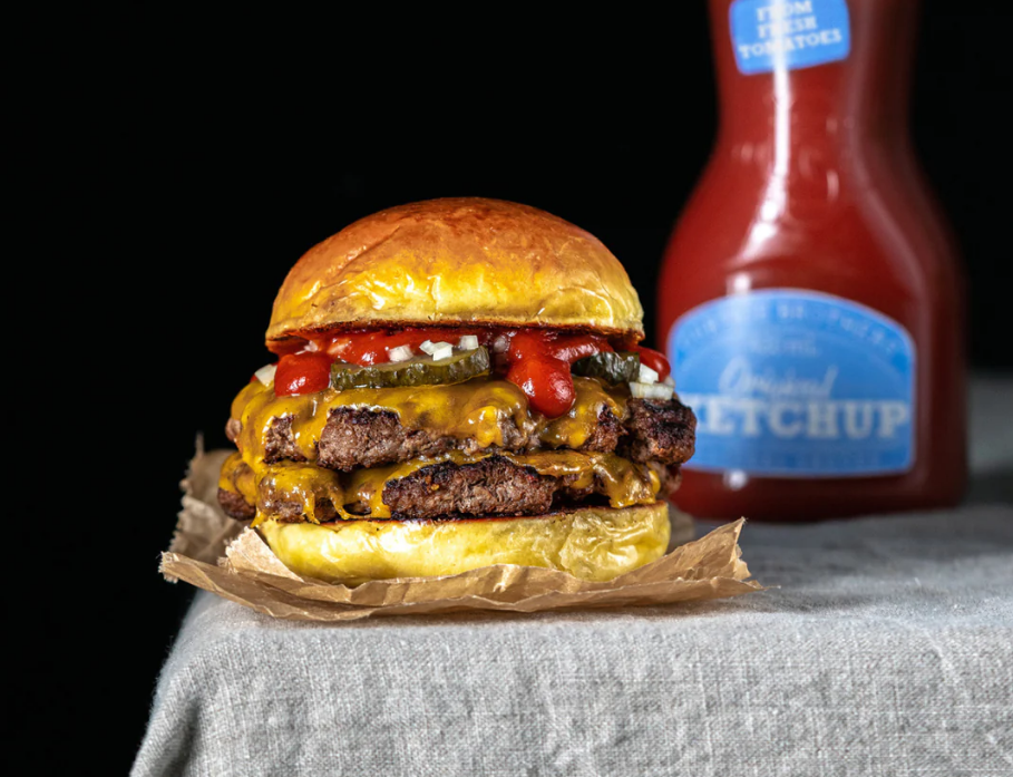 Bio Double Cheeseburger von Curtice Brothers