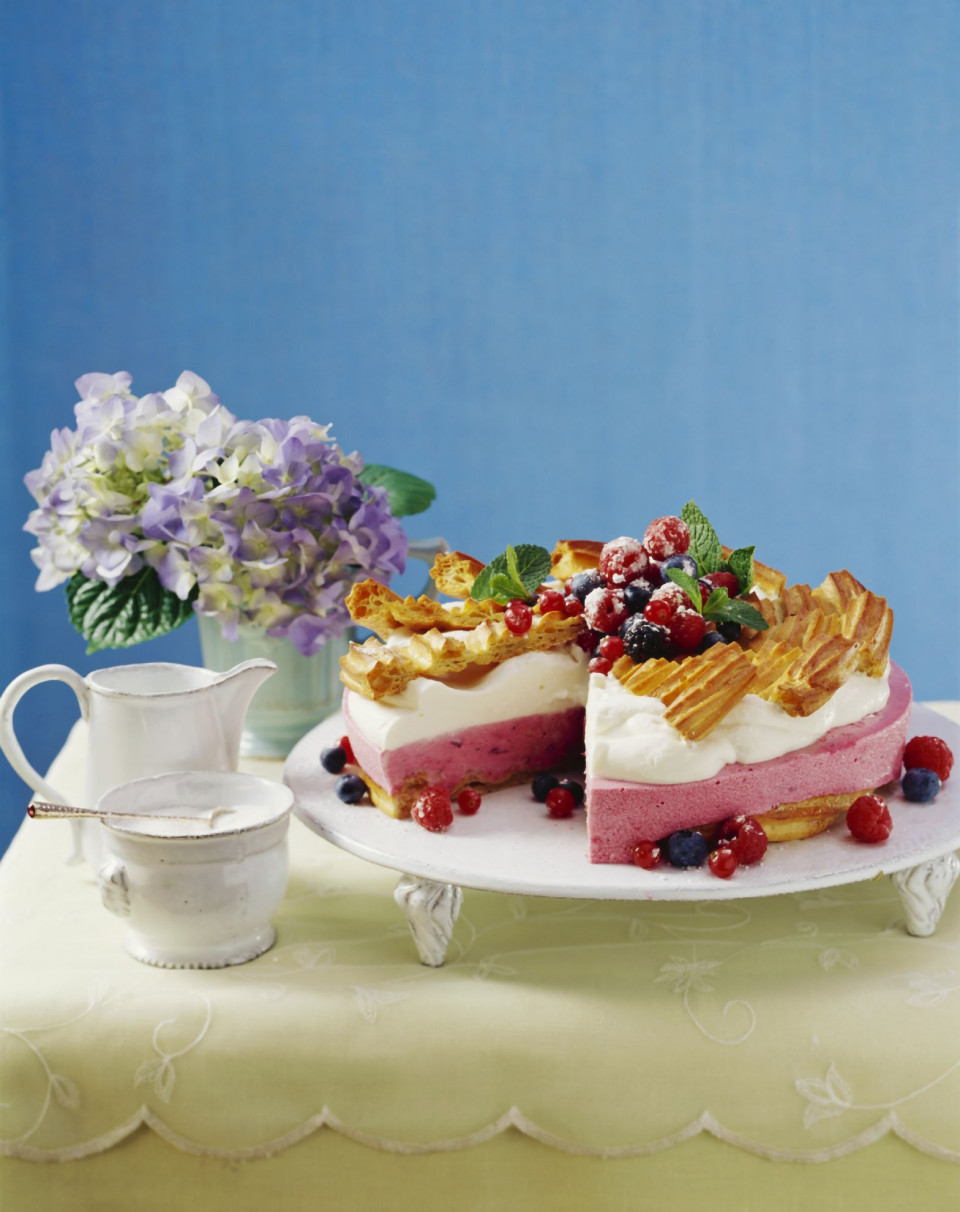 Bio Joghurt-Beeren-Torte