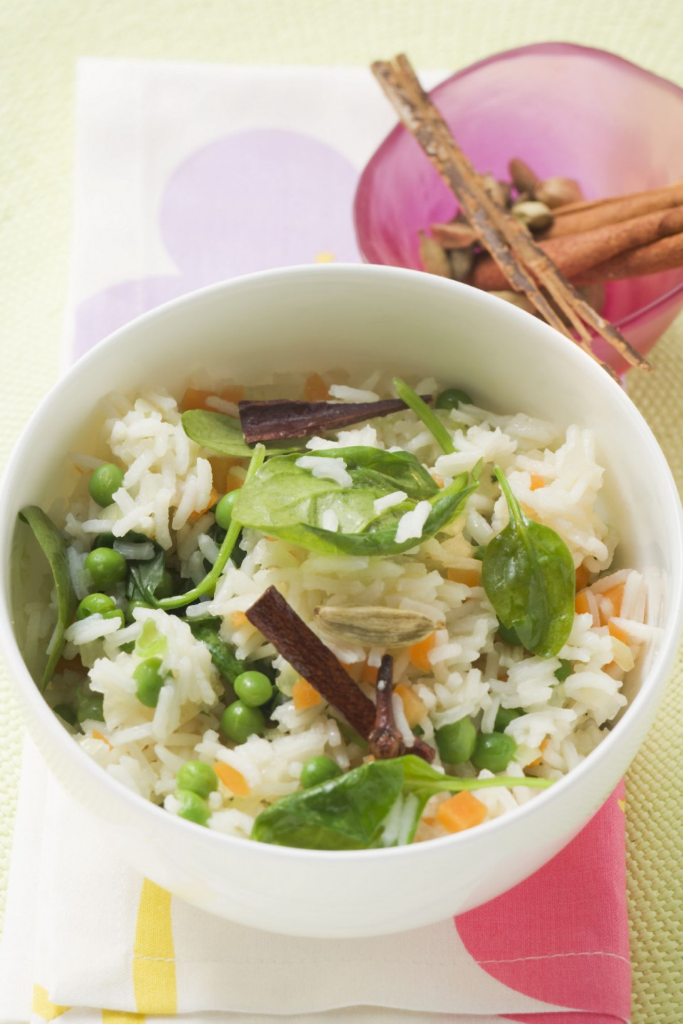 Bio Würziger Reis mit Gemüse