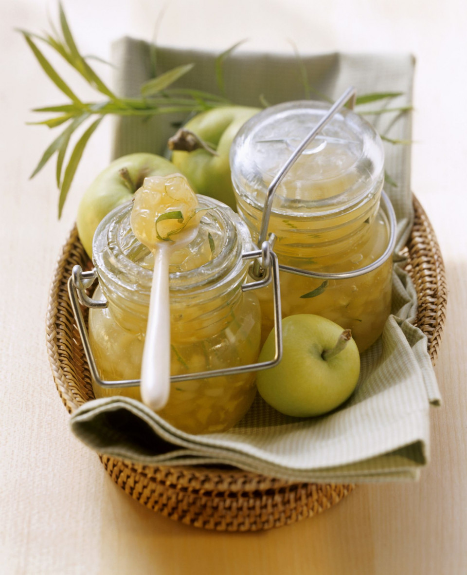 Bio Apfel-Birnen-Marmelade mit Estragon
