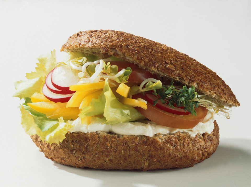 Bio Gemüse-Sandwich