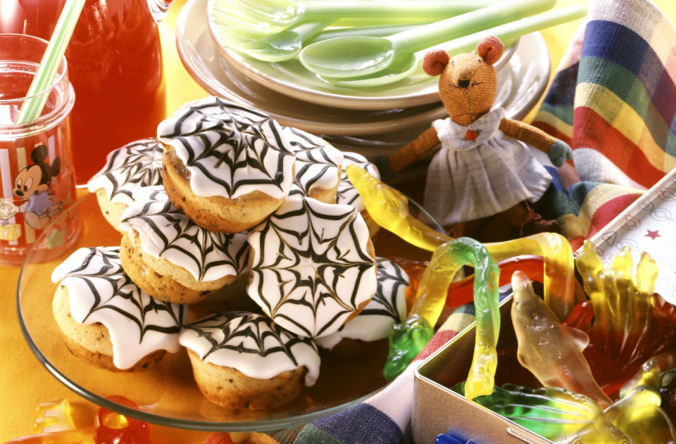 Bio Halloween-Muffins