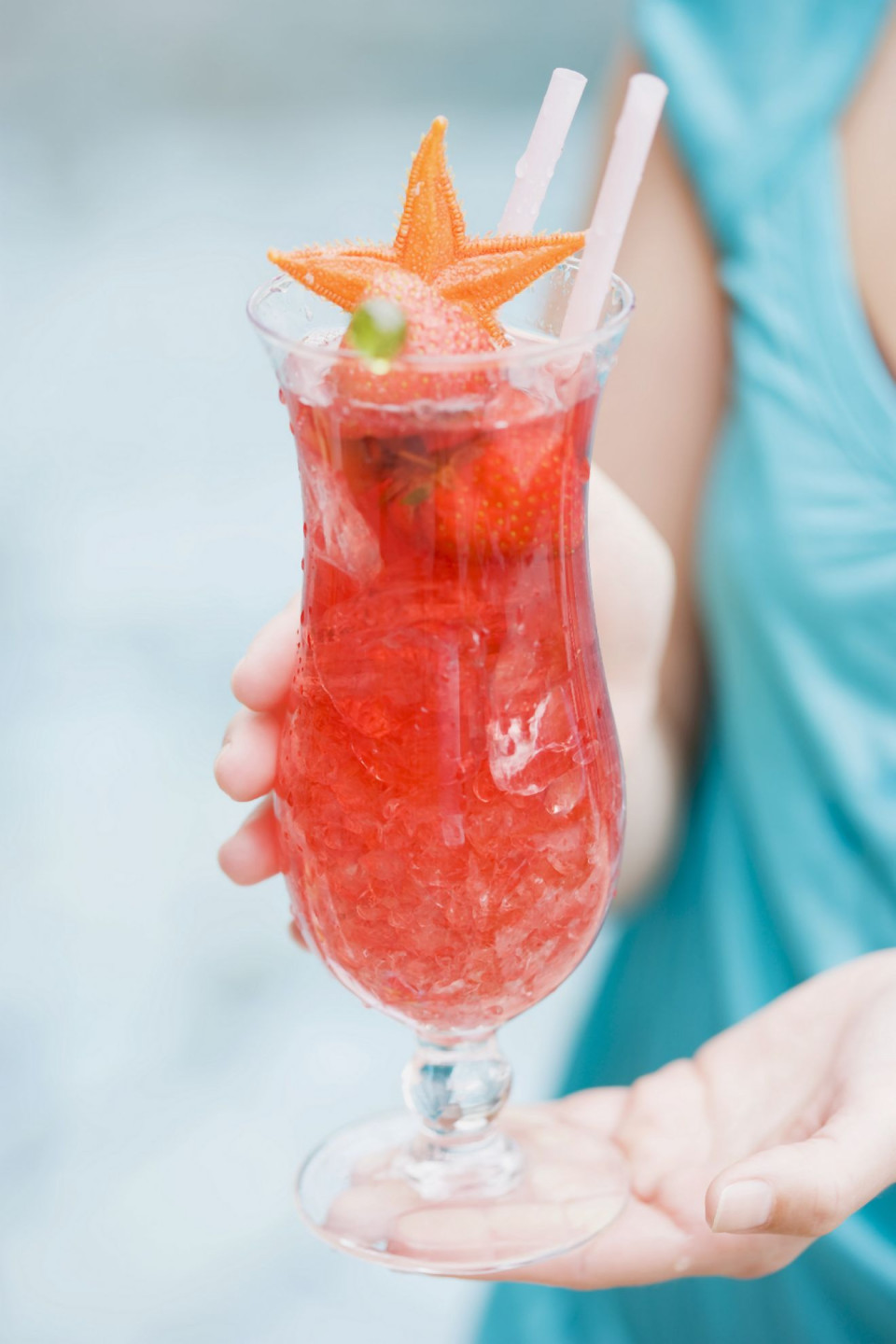 Bio Erdbeer-Cocktail
