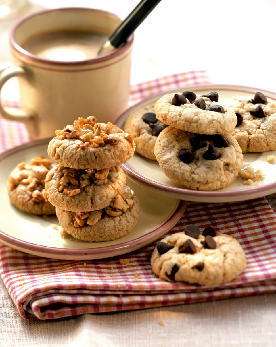 Bio Erdnuss-Cookies