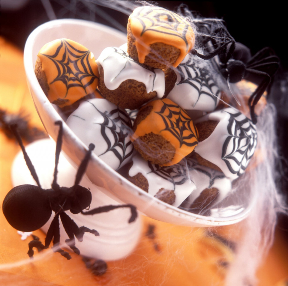 Bio Schaurige Bio Muffins zu Halloween