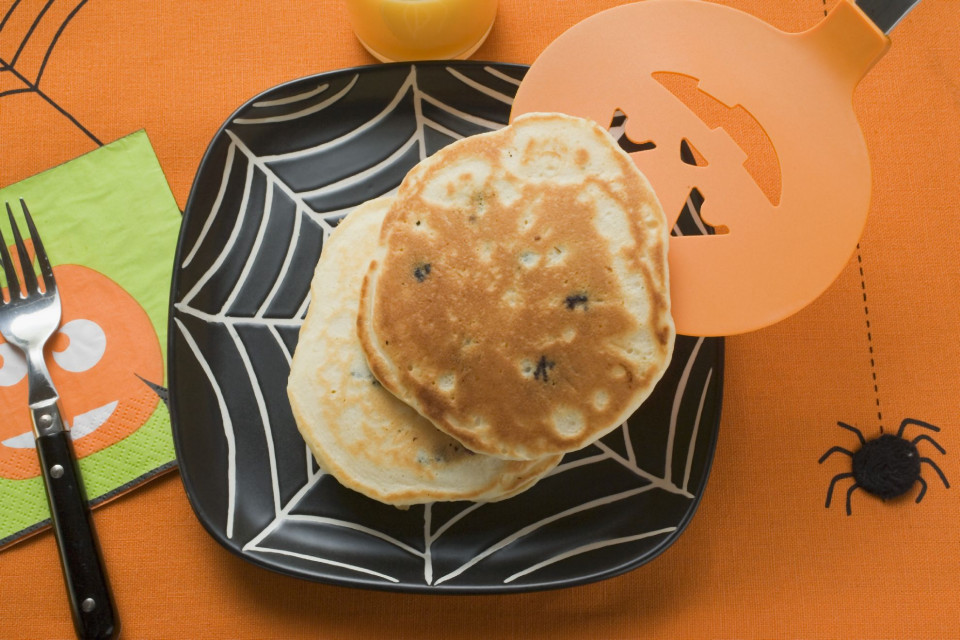Bio Halloween-Pancakes
