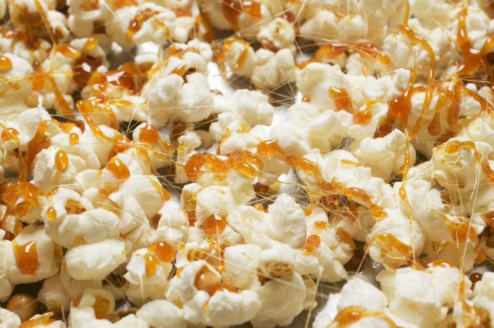 Bio Karamell-Popcorn