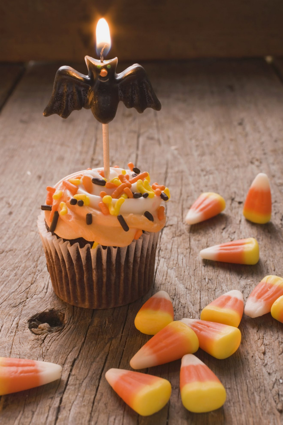Bio Halloween-Cupcake
