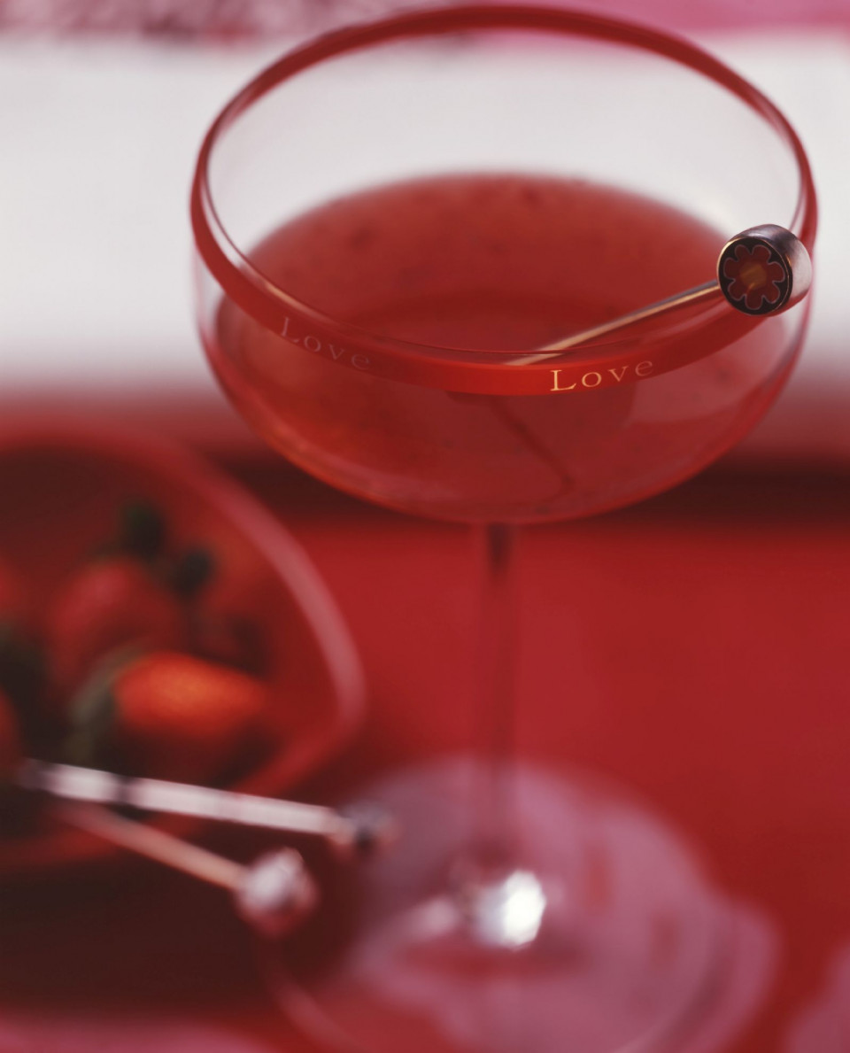 Bio Erdbeer-Cocktail
