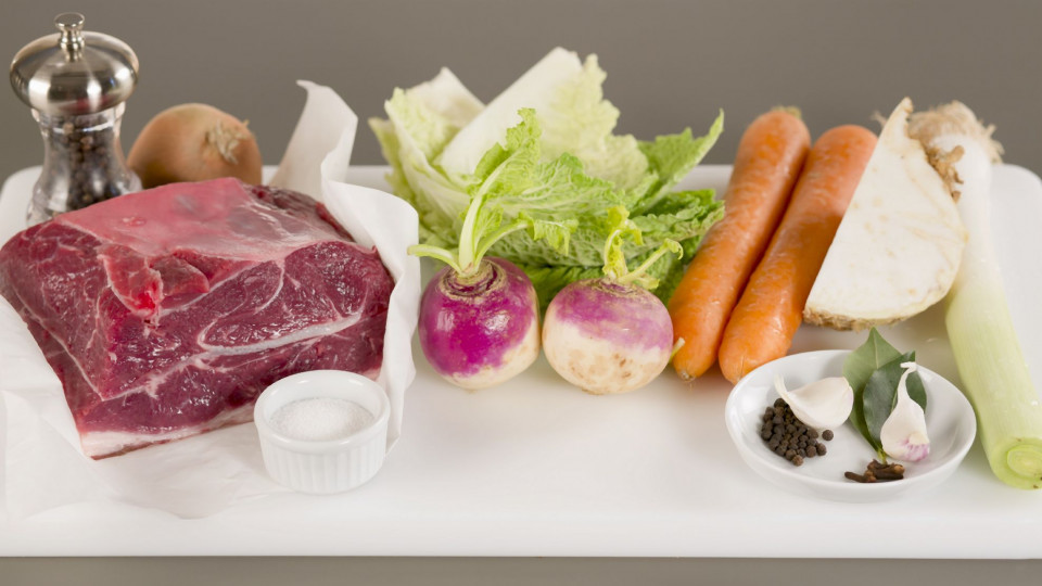 Rindfleisch-Gemüse-Topf aus Frankreich