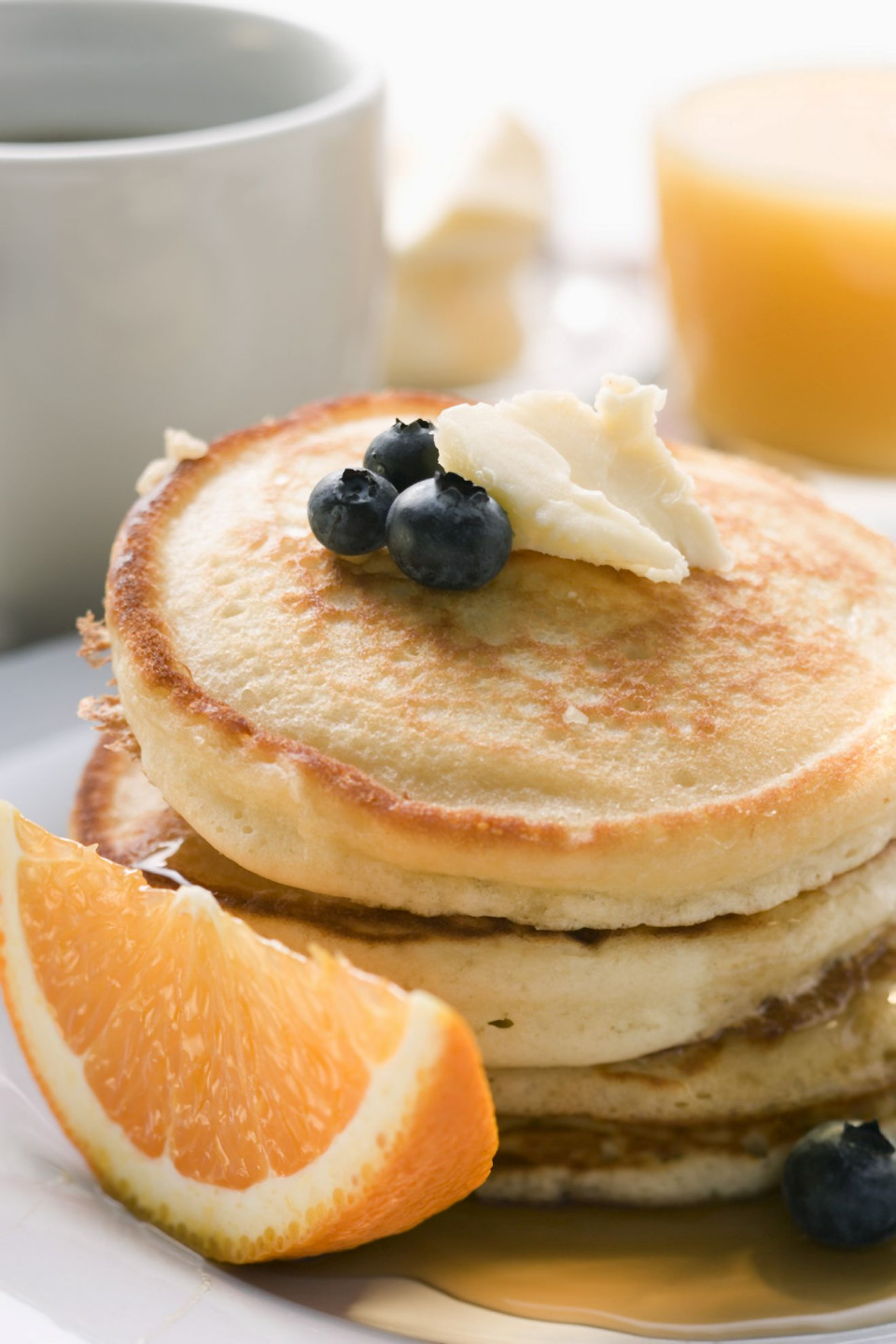 Bio Pancakes fürs Frühstück